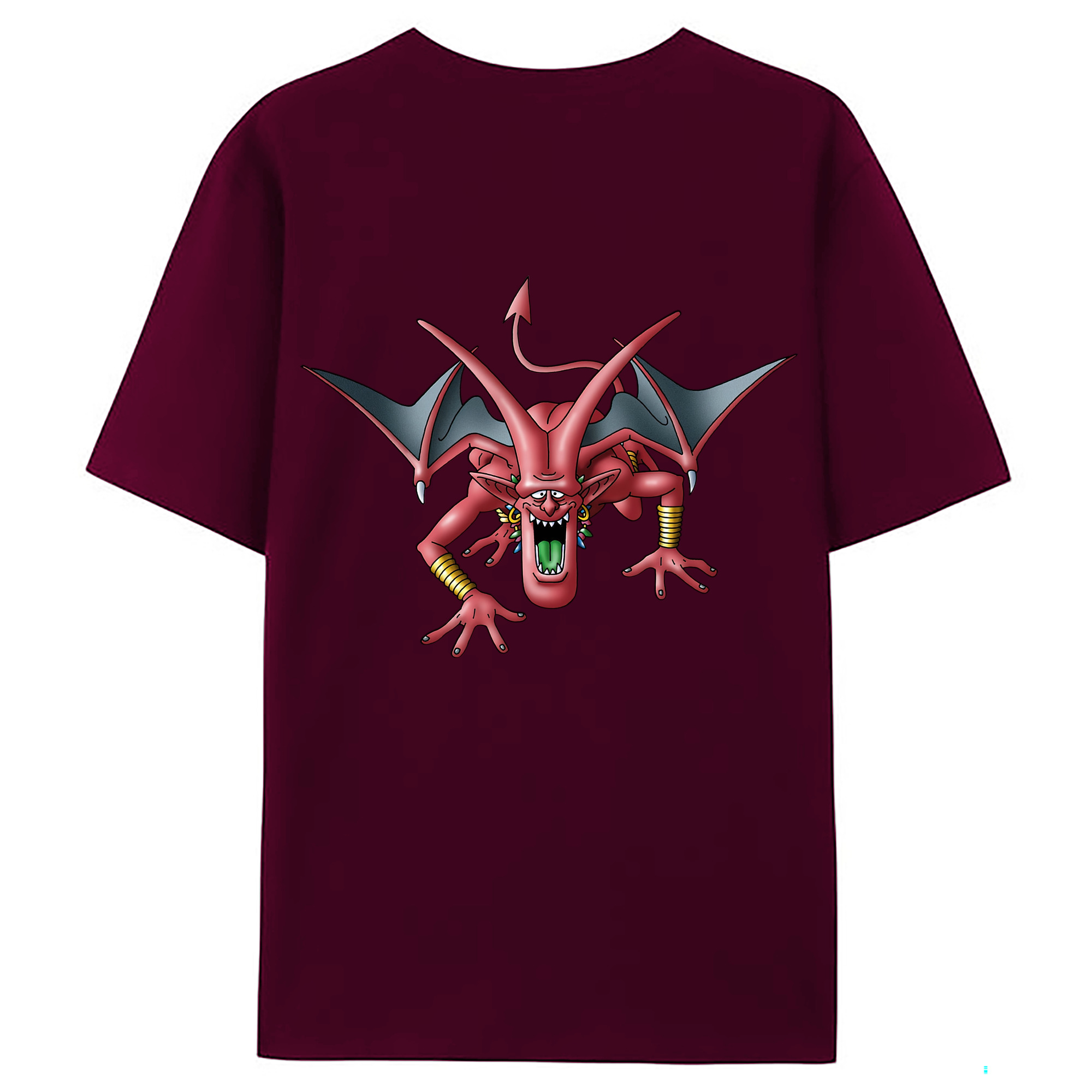 （画像用） ドラゴンクエスト Doragon Kuesuto Dragon Quest レディース半袖Tシャツ(バックプリント)